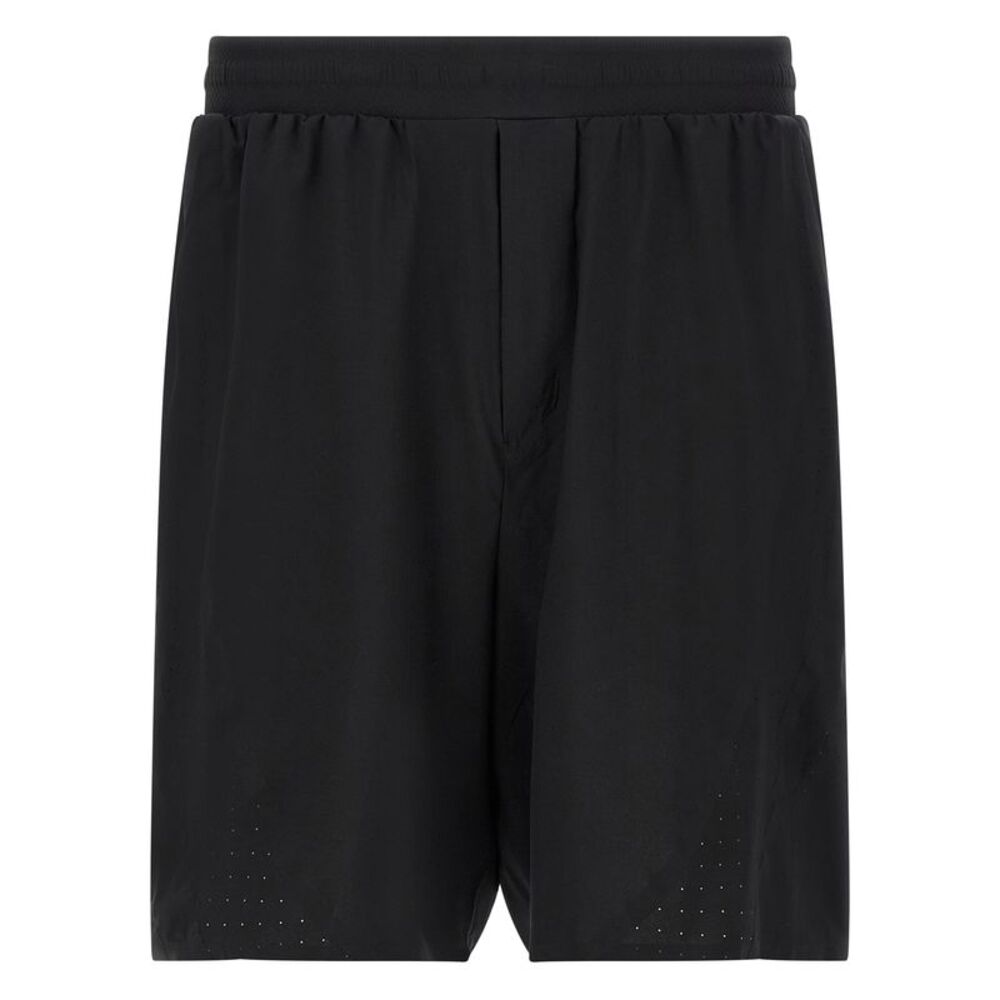 Y-3 Black Polyester Bermuda Men's Shorts